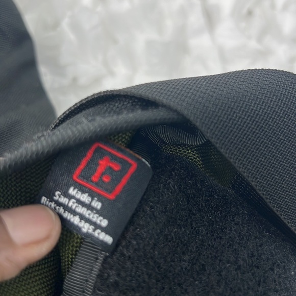 Rickshaw bagworks Tote Fresh Bags 16.5” H X 13”W Unisex Made Daily - Picture 7 of 12